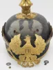Prussian Infantry officers Pickelhaube with Field Cover Visuel 16